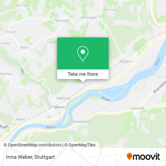 Карта Irma Weber