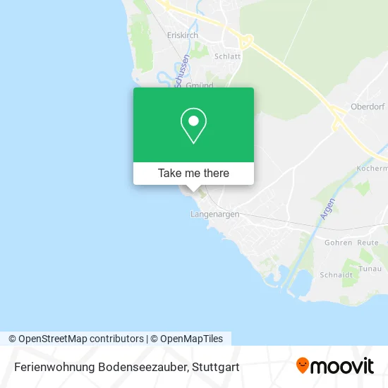 Карта Ferienwohnung Bodenseezauber