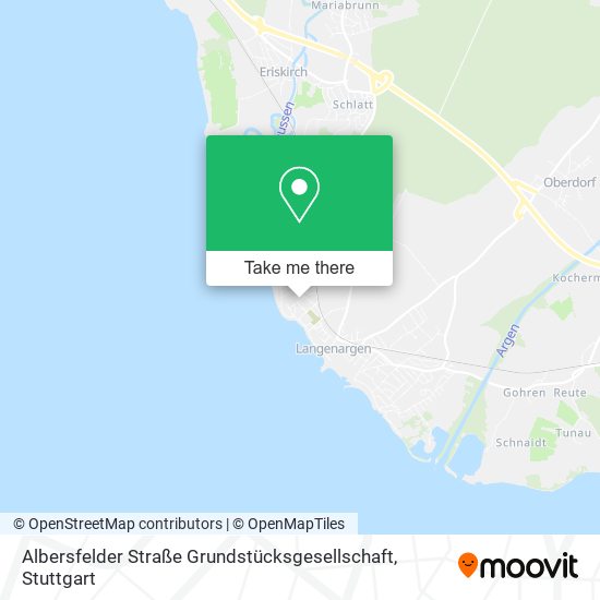 Albersfelder Straße Grundstücksgesellschaft map