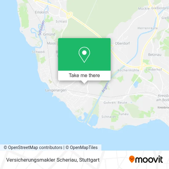 Карта Versicherungsmakler Scheriau