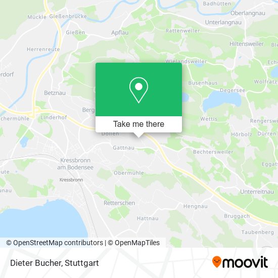 Dieter Bucher map