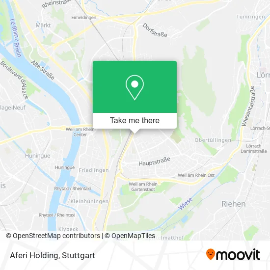 Карта Aferi Holding