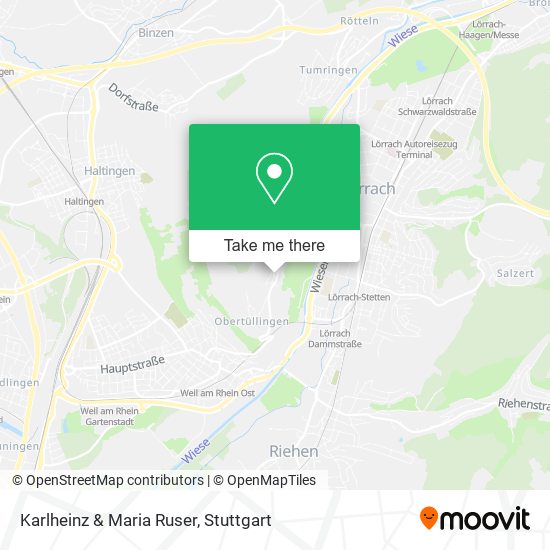 Karlheinz & Maria Ruser map