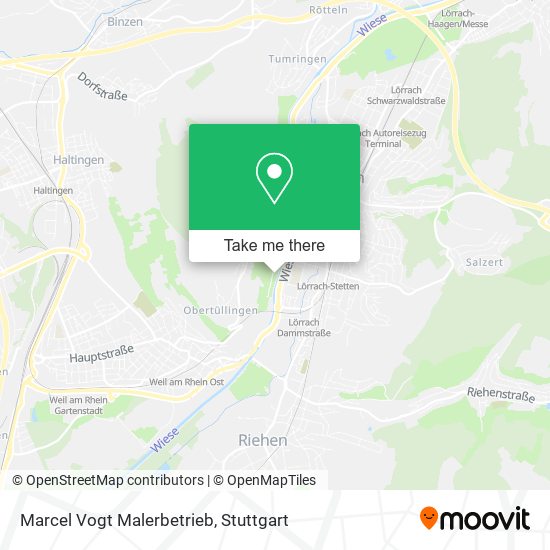 Marcel Vogt Malerbetrieb map
