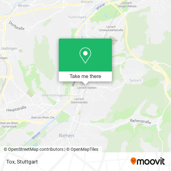 Карта Tox