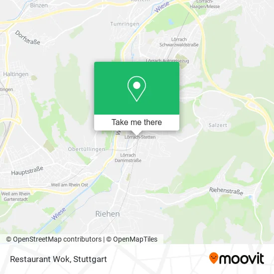 Карта Restaurant Wok