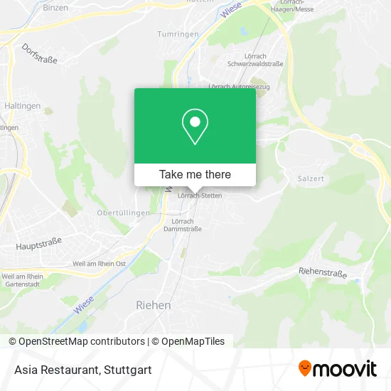 Карта Asia Restaurant