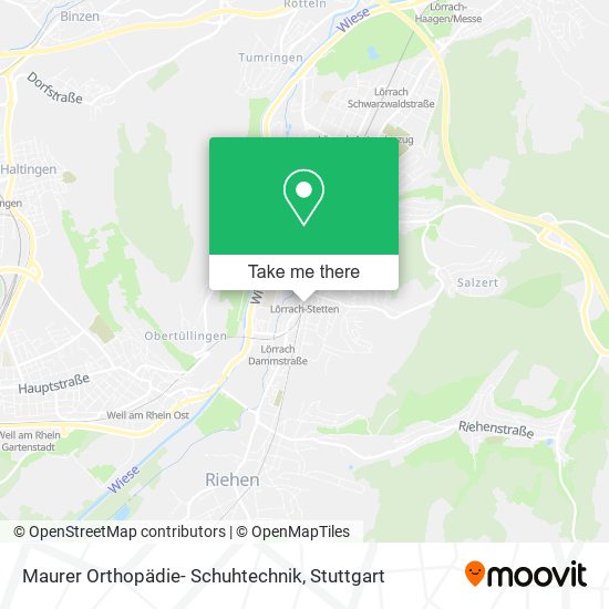 Maurer Orthopädie- Schuhtechnik map