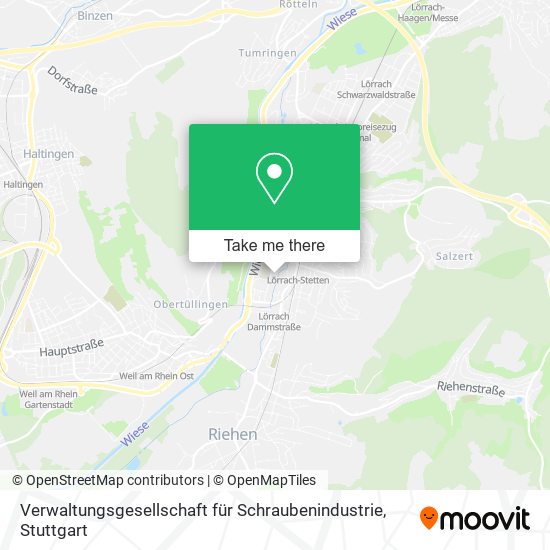 Verwaltungsgesellschaft für Schraubenindustrie map