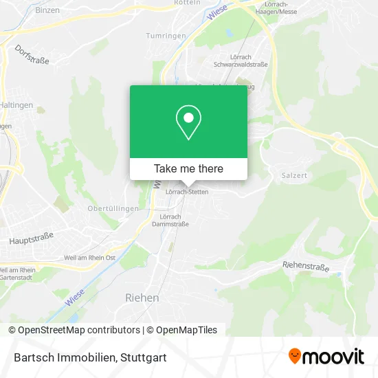 Карта Bartsch Immobilien