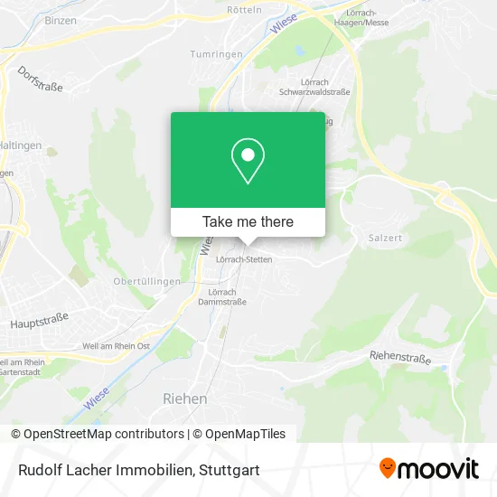 Rudolf Lacher Immobilien map