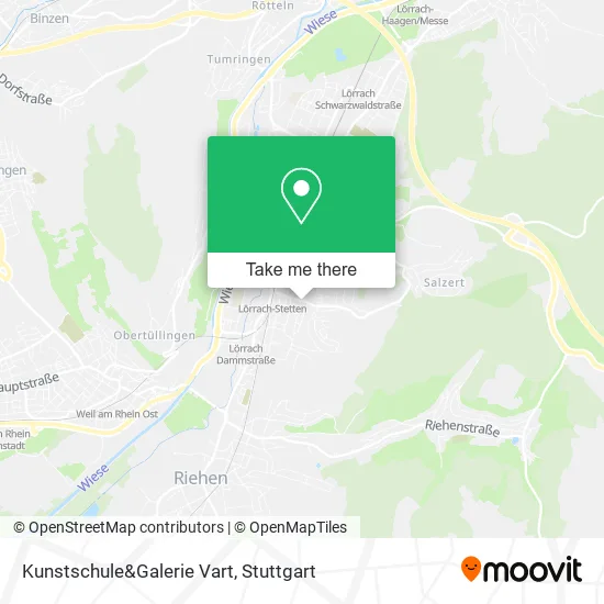 Карта Kunstschule&Galerie Vart