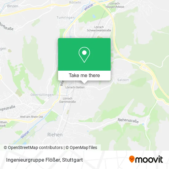 Карта Ingenieurgruppe Flößer