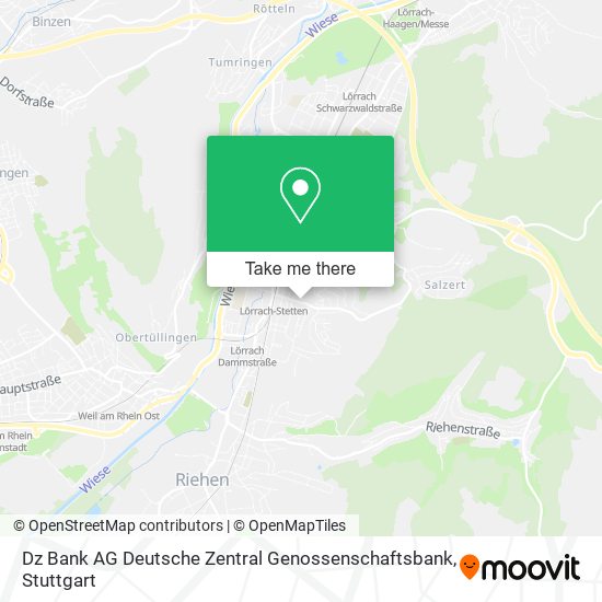 Dz Bank AG Deutsche Zentral Genossenschaftsbank map