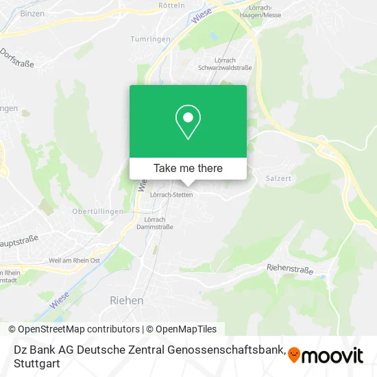 Карта Dz Bank AG Deutsche Zentral Genossenschaftsbank