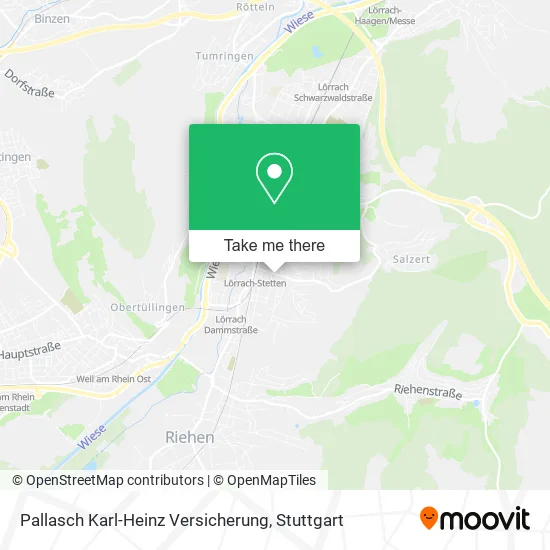 Карта Pallasch Karl-Heinz Versicherung