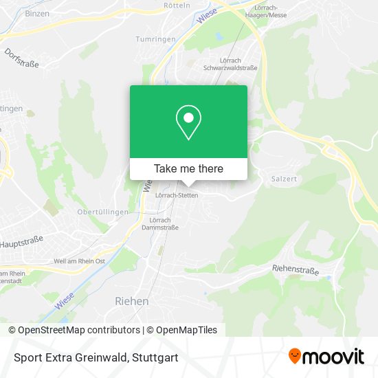 Sport Extra Greinwald map