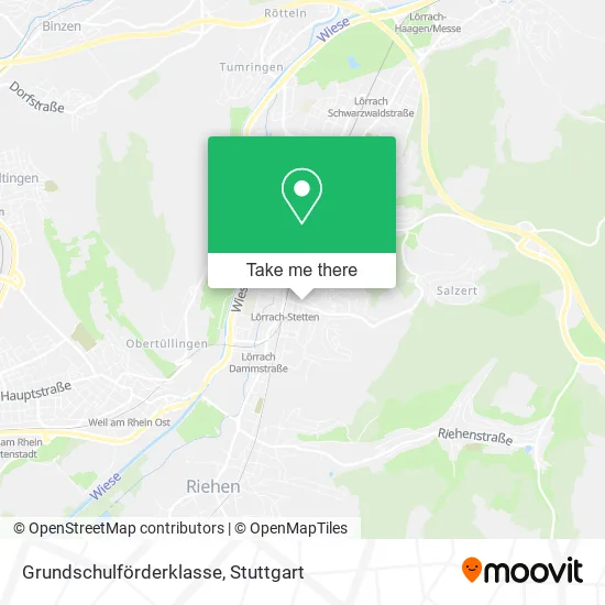 Карта Grundschulförderklasse