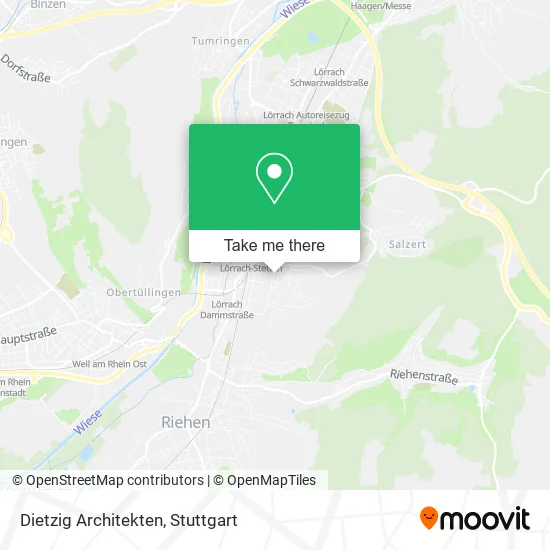 Карта Dietzig Architekten