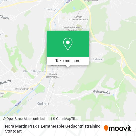 Nora Martin Praxis Lerntherapie Gedächtnistraining map