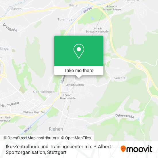 Iko-Zentralbüro und Trainingscenter Inh. P. Albert Sportorganisation map