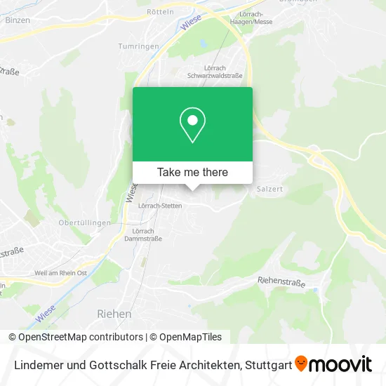 Карта Lindemer und Gottschalk Freie Architekten