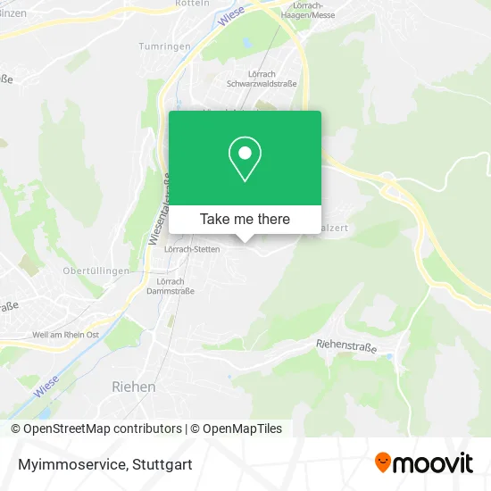 Myimmoservice map