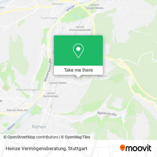 Карта Heinze Vermögensberatung