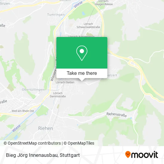 Карта Bieg Jörg Innenausbau