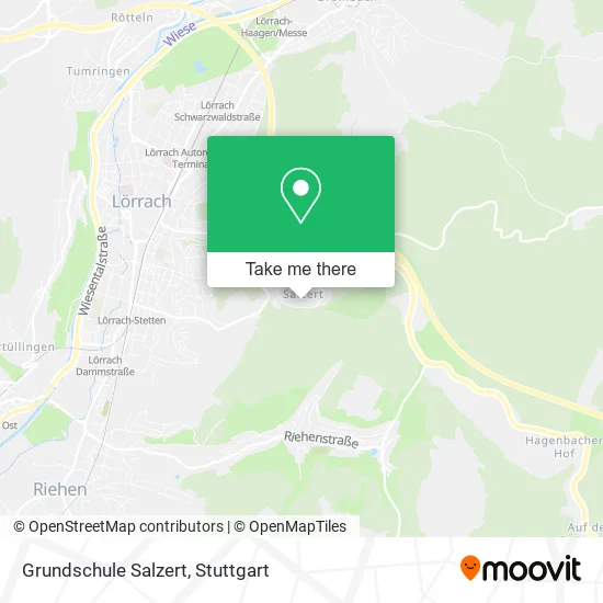 Карта Grundschule Salzert