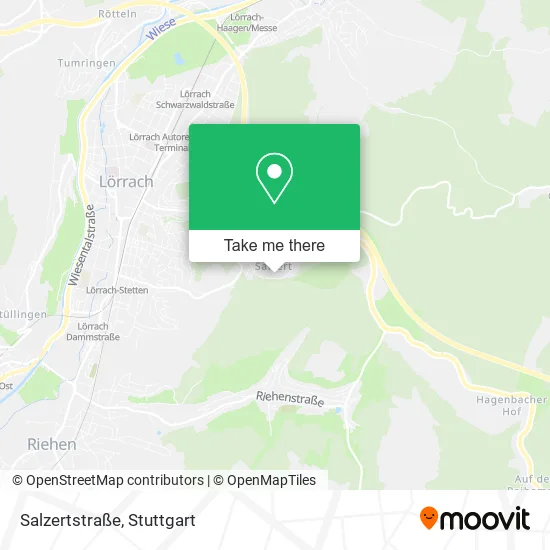 Карта Salzertstraße