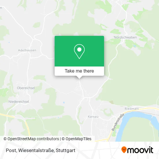 Карта Post, Wiesentalstraße