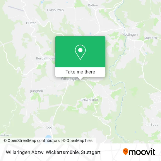 Карта Willaringen Abzw. Wickartsmühle
