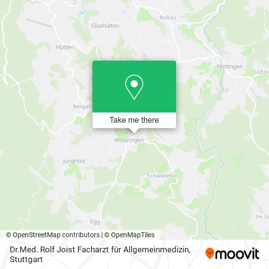 Dr.Med. Rolf Joist Facharzt für Allgemeinmedizin map