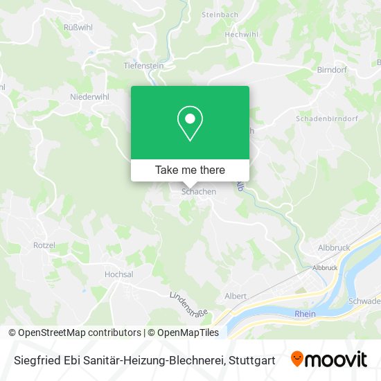 Карта Siegfried Ebi Sanitär-Heizung-Blechnerei