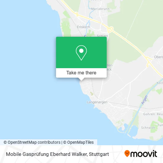 Карта Mobile Gasprüfung Eberhard Walker