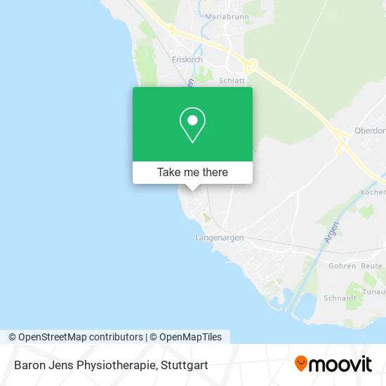 Карта Baron Jens Physiotherapie