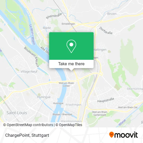 Карта ChargePoint