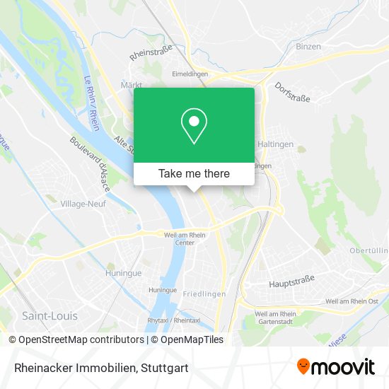 Rheinacker Immobilien map