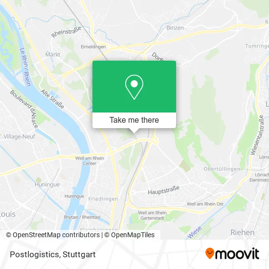 Карта Postlogistics