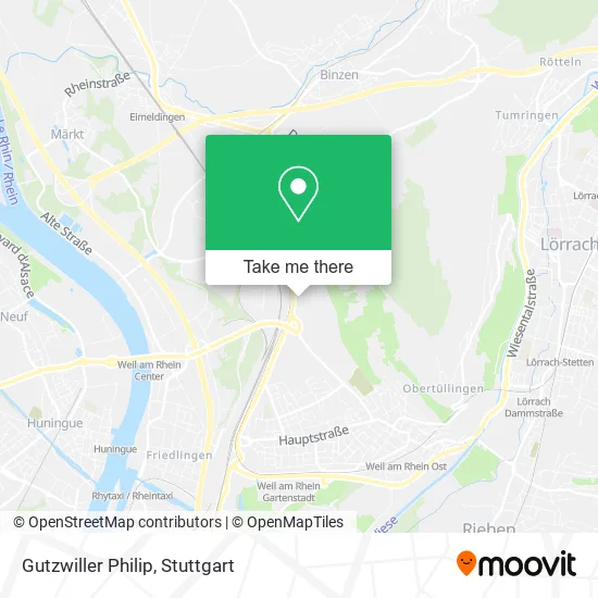 Карта Gutzwiller Philip