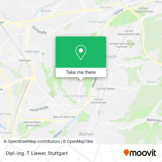 Карта Dipl.-Ing. T. Liewer