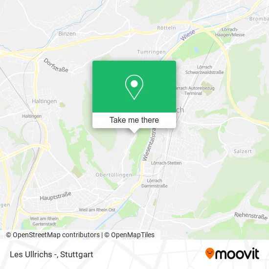 Карта Les Ullrichs -