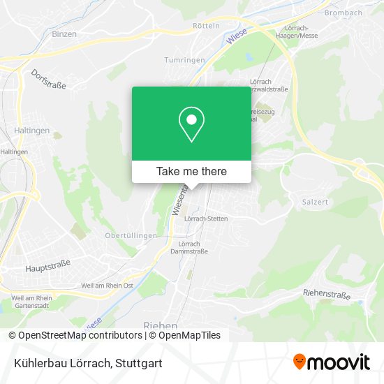 Kühlerbau Lörrach map