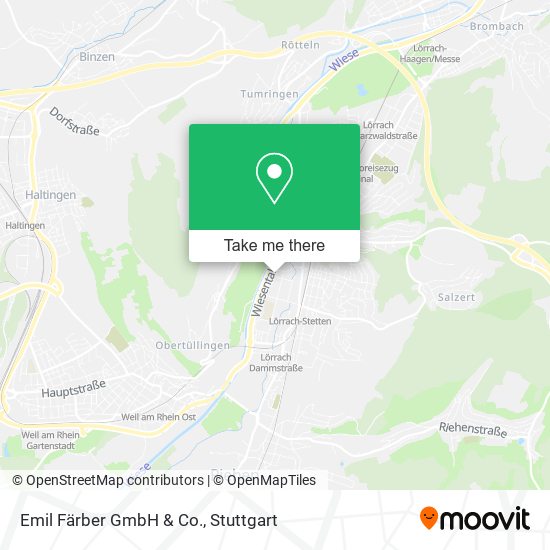 Emil Färber GmbH & Co. map