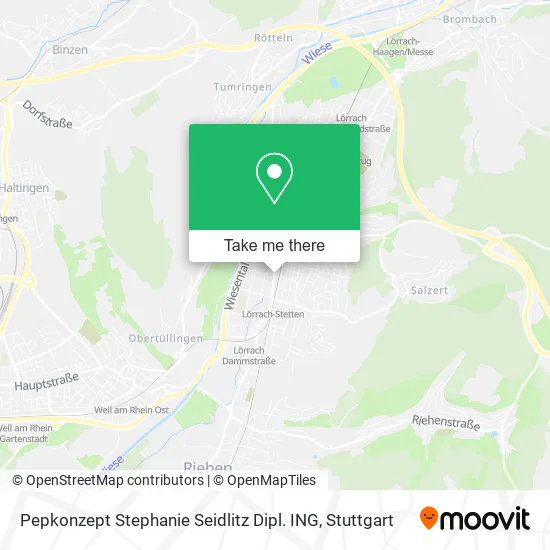 Карта Pepkonzept Stephanie Seidlitz Dipl. ING