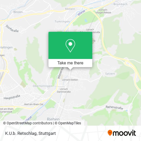 Карта K.U.b. Retschlag