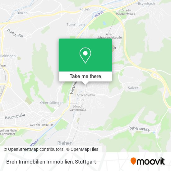 Breh-Immobilien Immobilien map