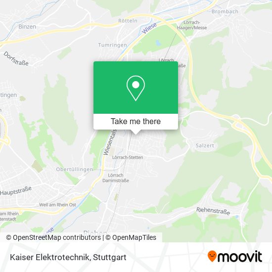 Kaiser Elektrotechnik map