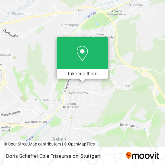 Карта Doris Scheffel-Eble Friseursalon
